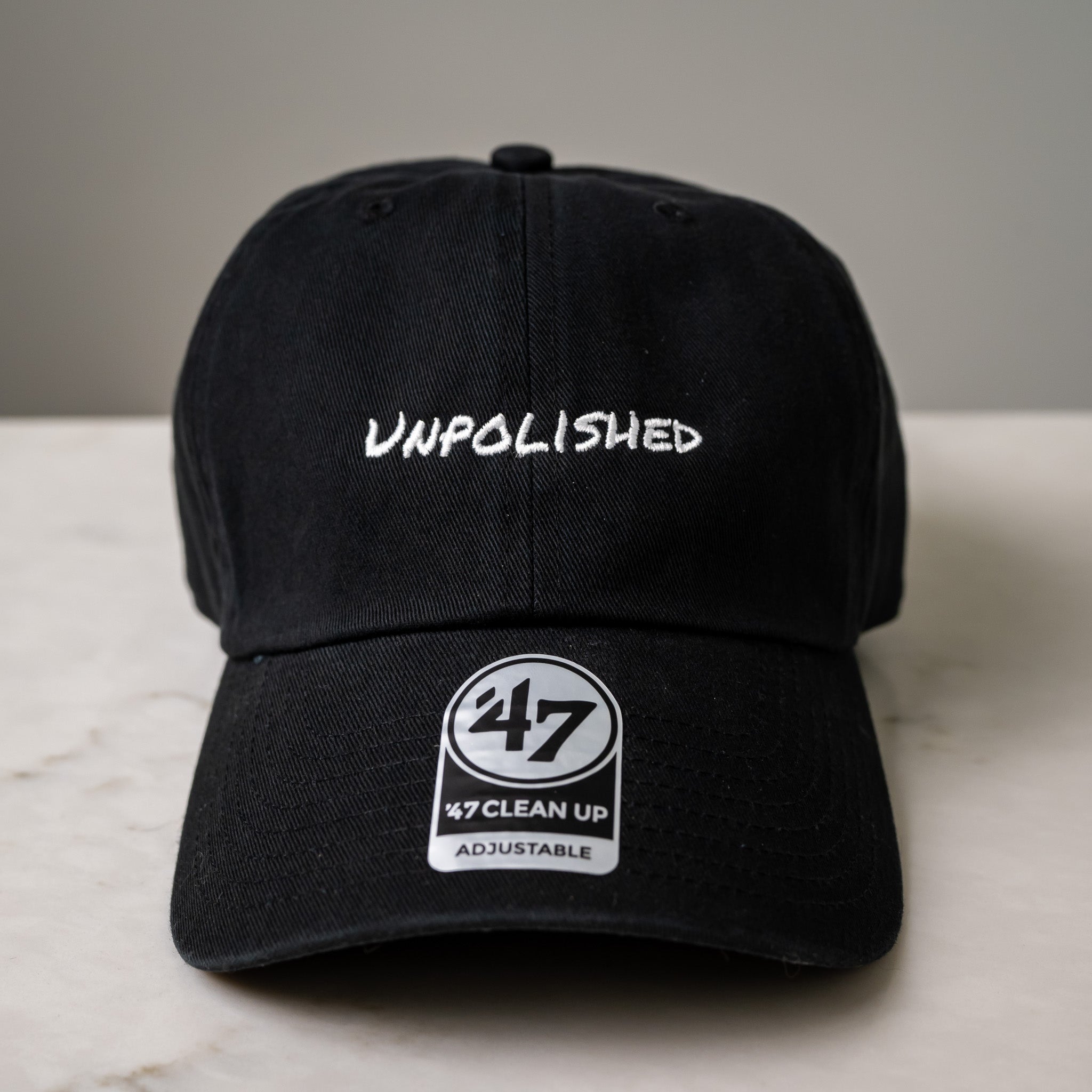 Unpolished 47 Clean Up Hat - Black