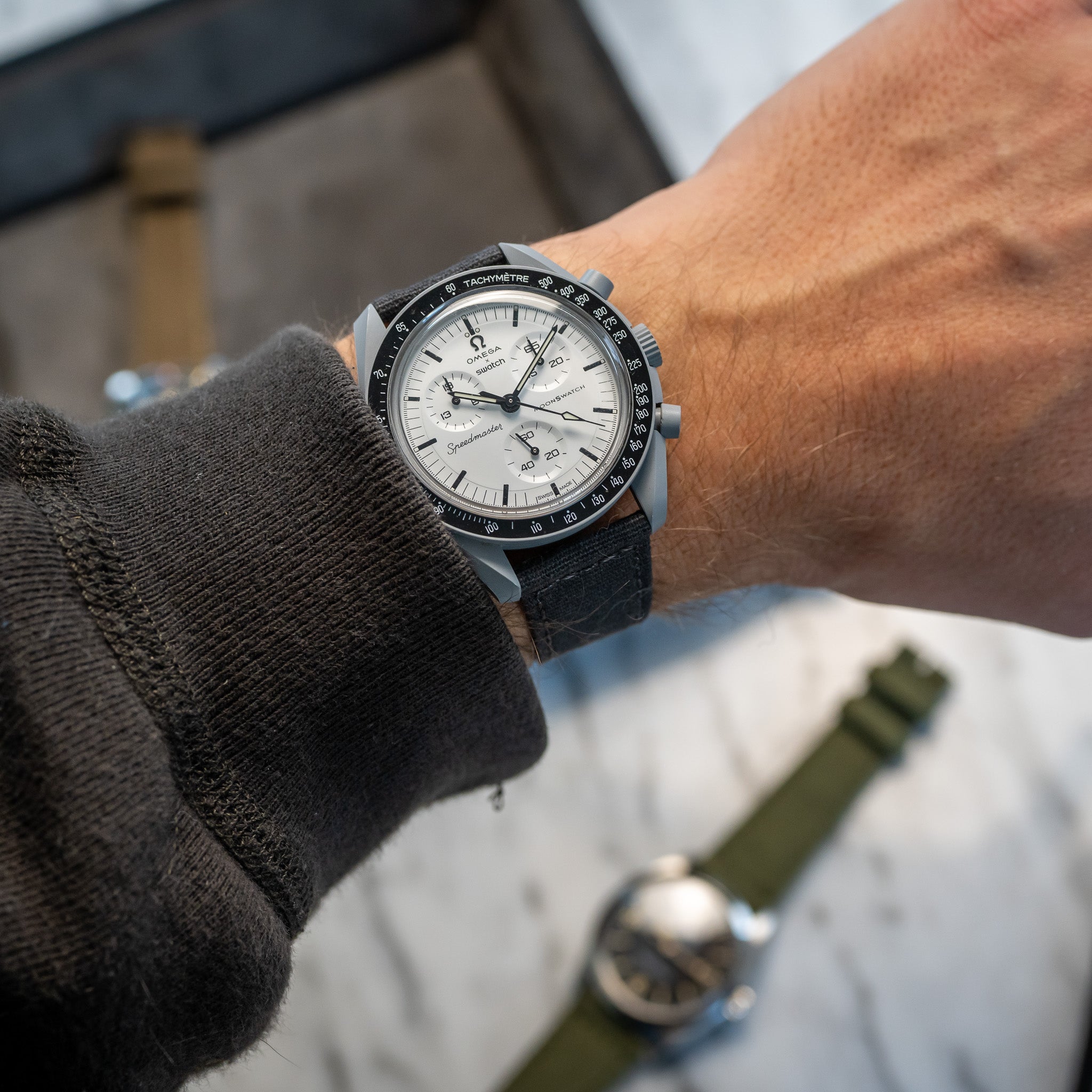 Canvas Strap - Charcoal