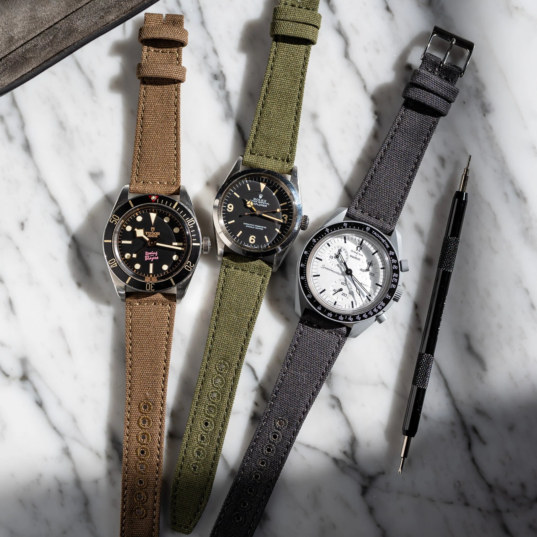 3 Canvas Strap Bundle