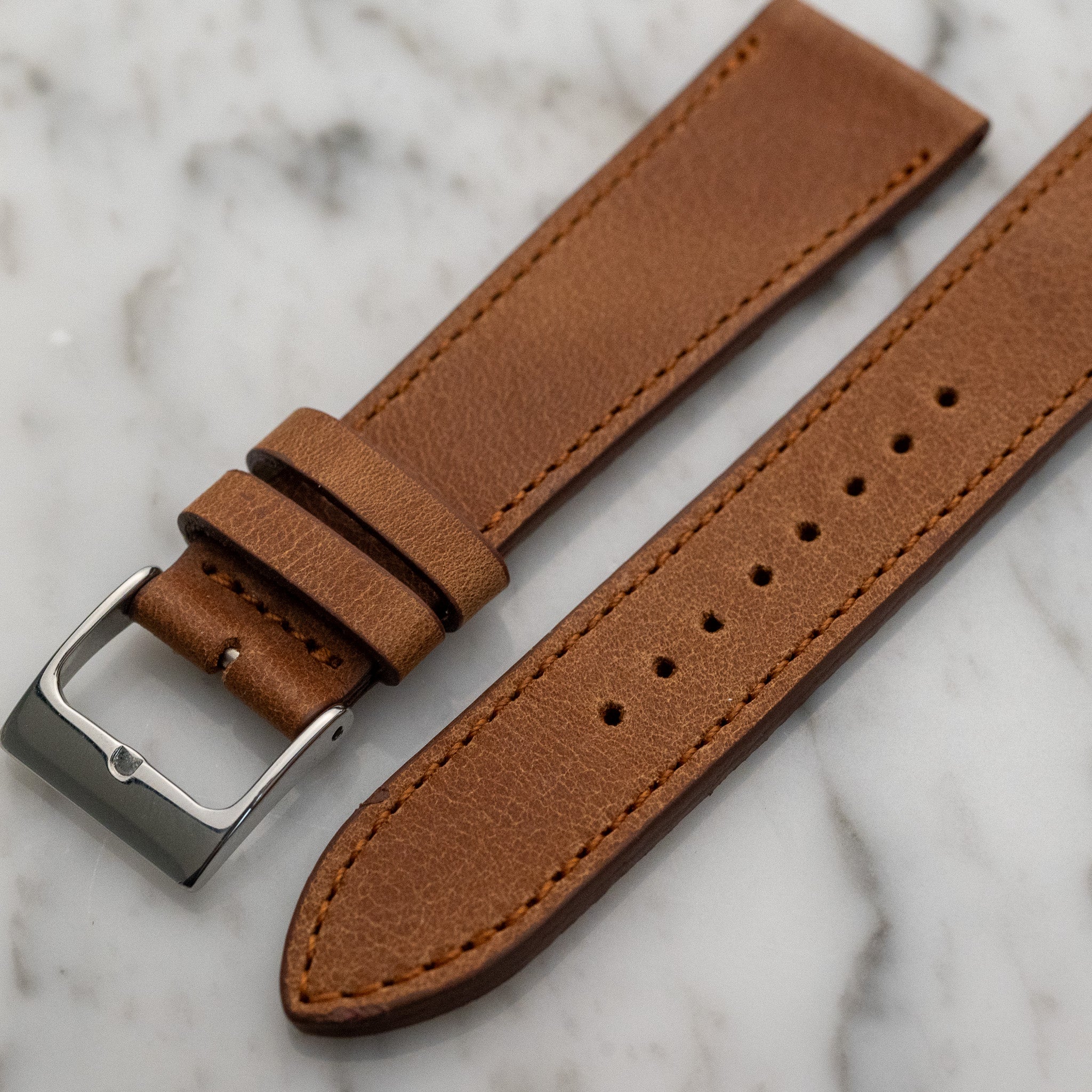 Matte Calfskin - Chestnut