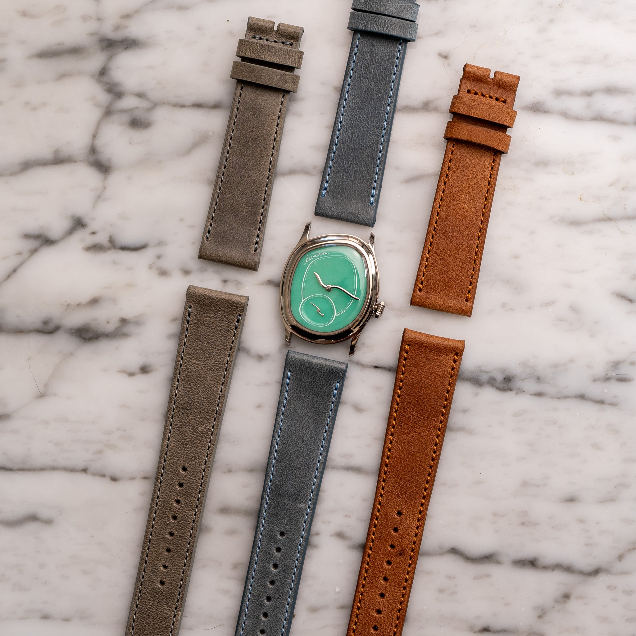 Matte Calfskin - Chestnut