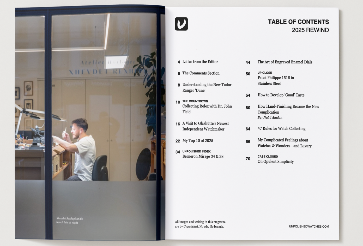 2025 Rewind Magazine - for Annual Subscribers