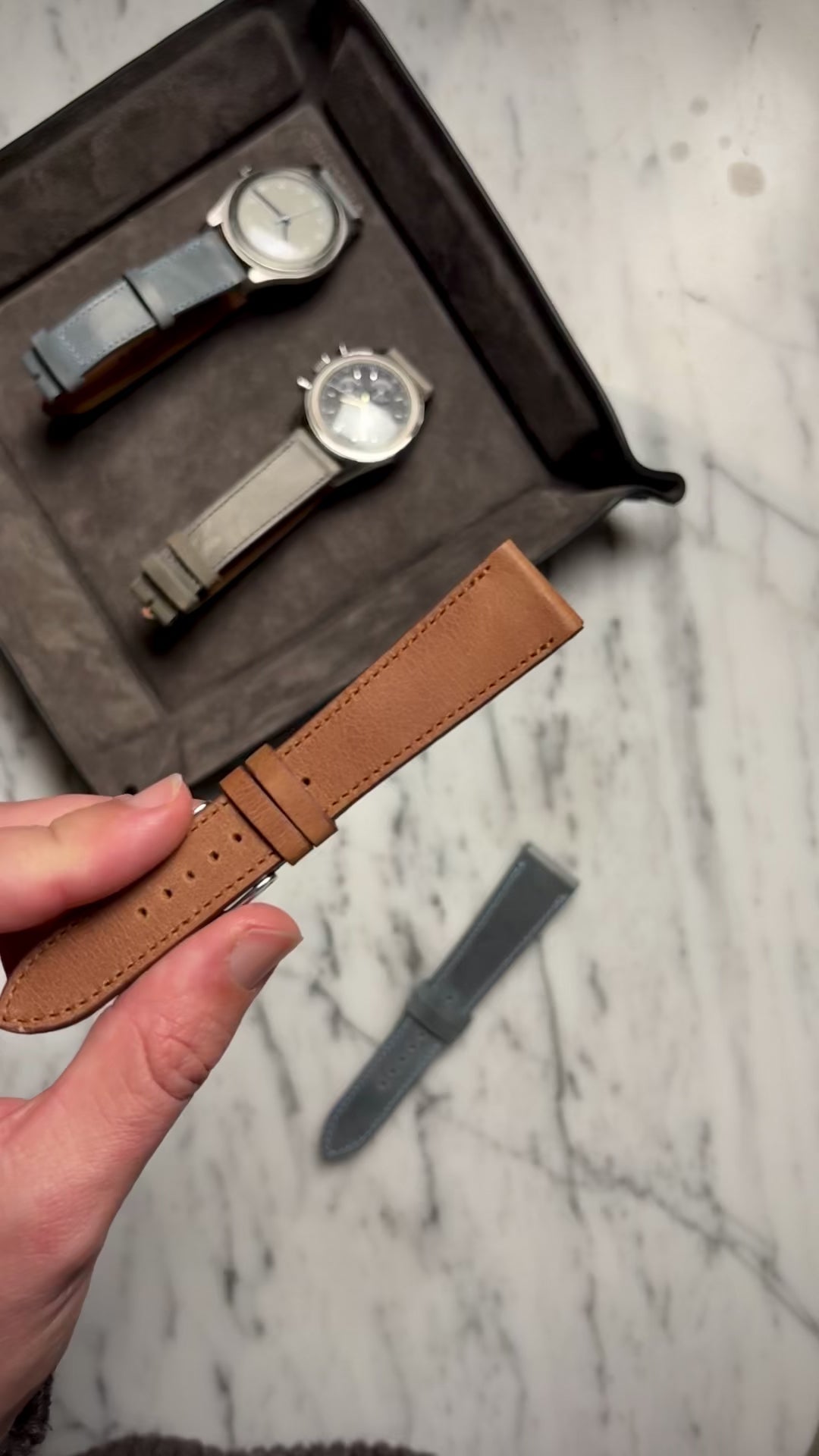 Matte Calfskin - Chestnut